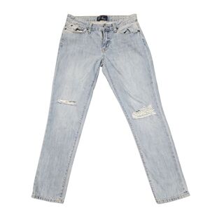 Light Blue Distressed Jeans